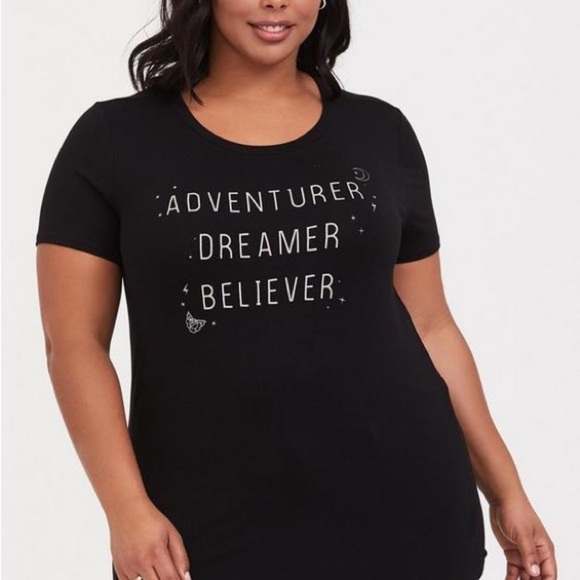 Black Torrid Super Soft Top Size 2 18-20 - Picture 3 of 6